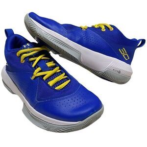 Under Armour Youth Blue SC 3Zero IV Basketball Sneakers Sz 5.5Youth/6.5 Women